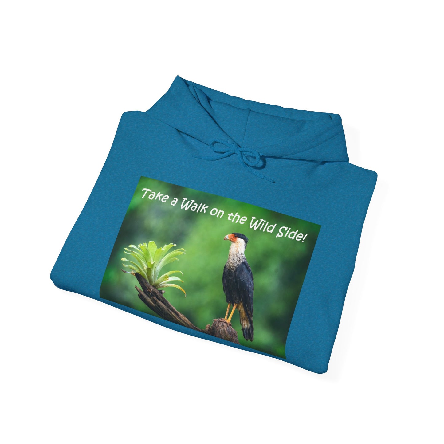 Costa Rican Crested Caracara - Heavy Blend™ Hooded Sweatshirt