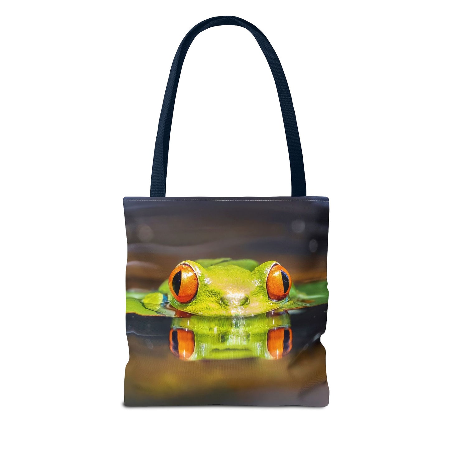 Colorful Frog Tote Bag - Eco-Friendly Wildlife Lover's Accessory