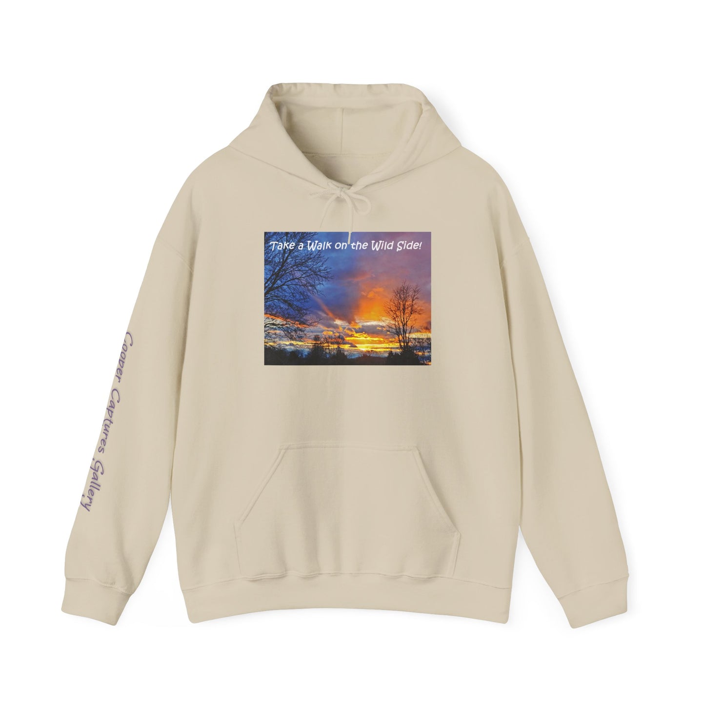 Colorful Sunset on Heavy Blend™ Hooded Sweatshirt