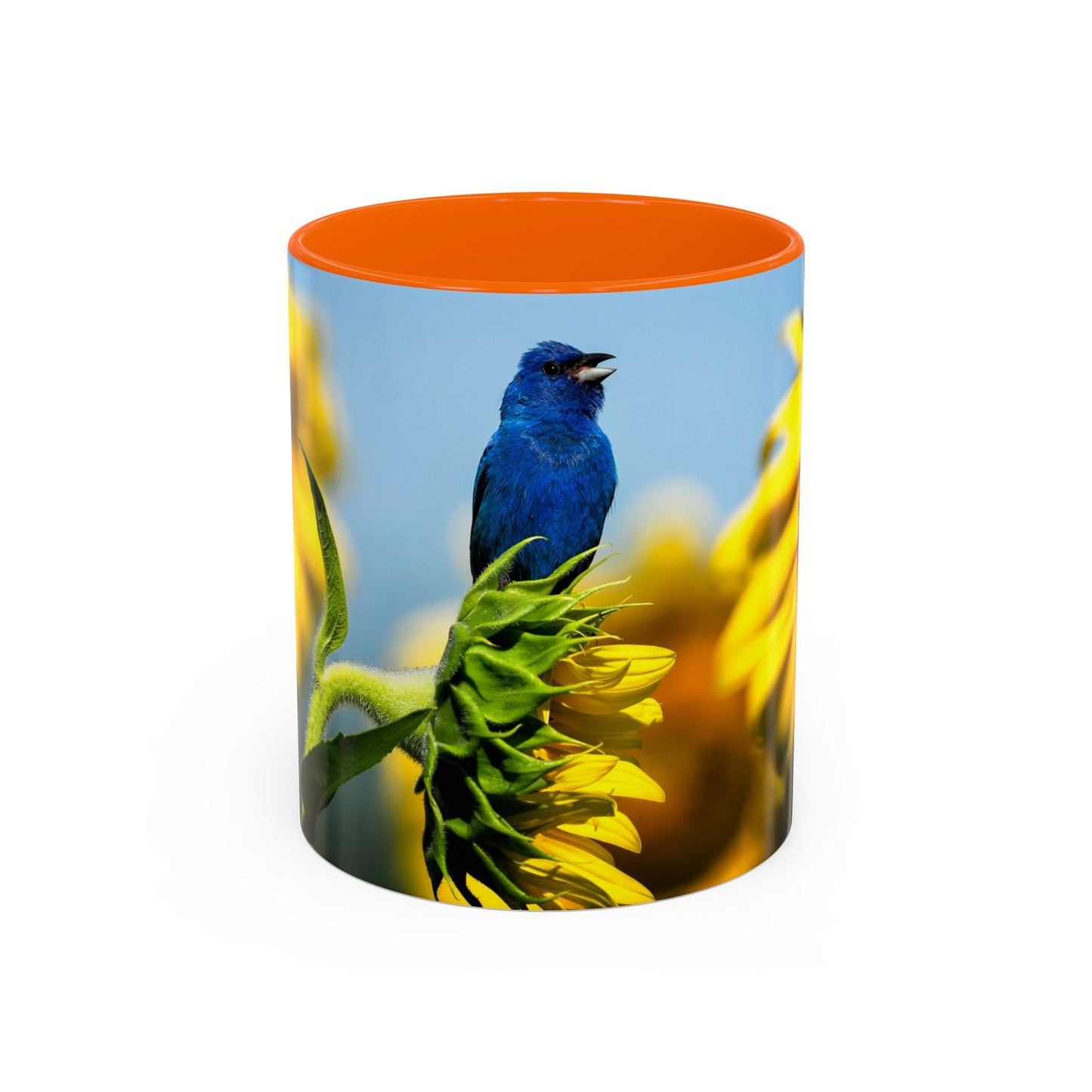 Indigo Bunting - Variable color interior mug