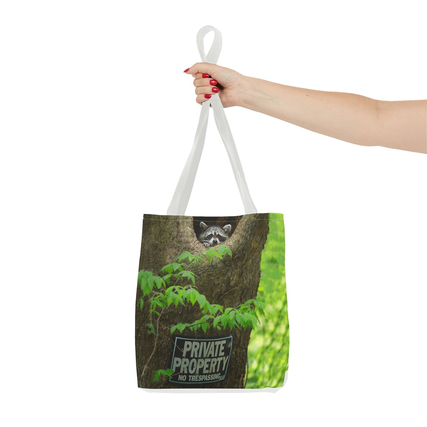 Whimsical Raccoon Tote Bag – Nature Lover’s Eco-Friendly Bag