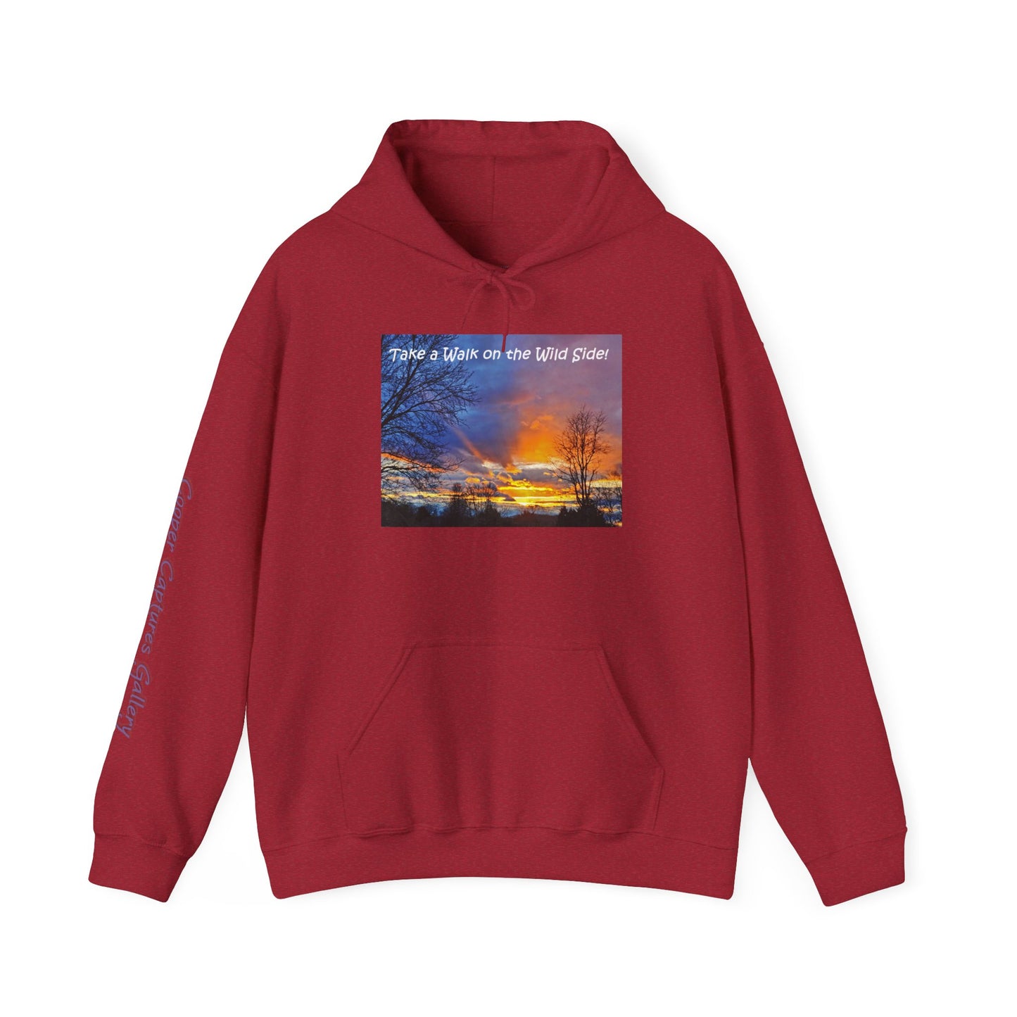 Colorful Sunset on Heavy Blend™ Hooded Sweatshirt