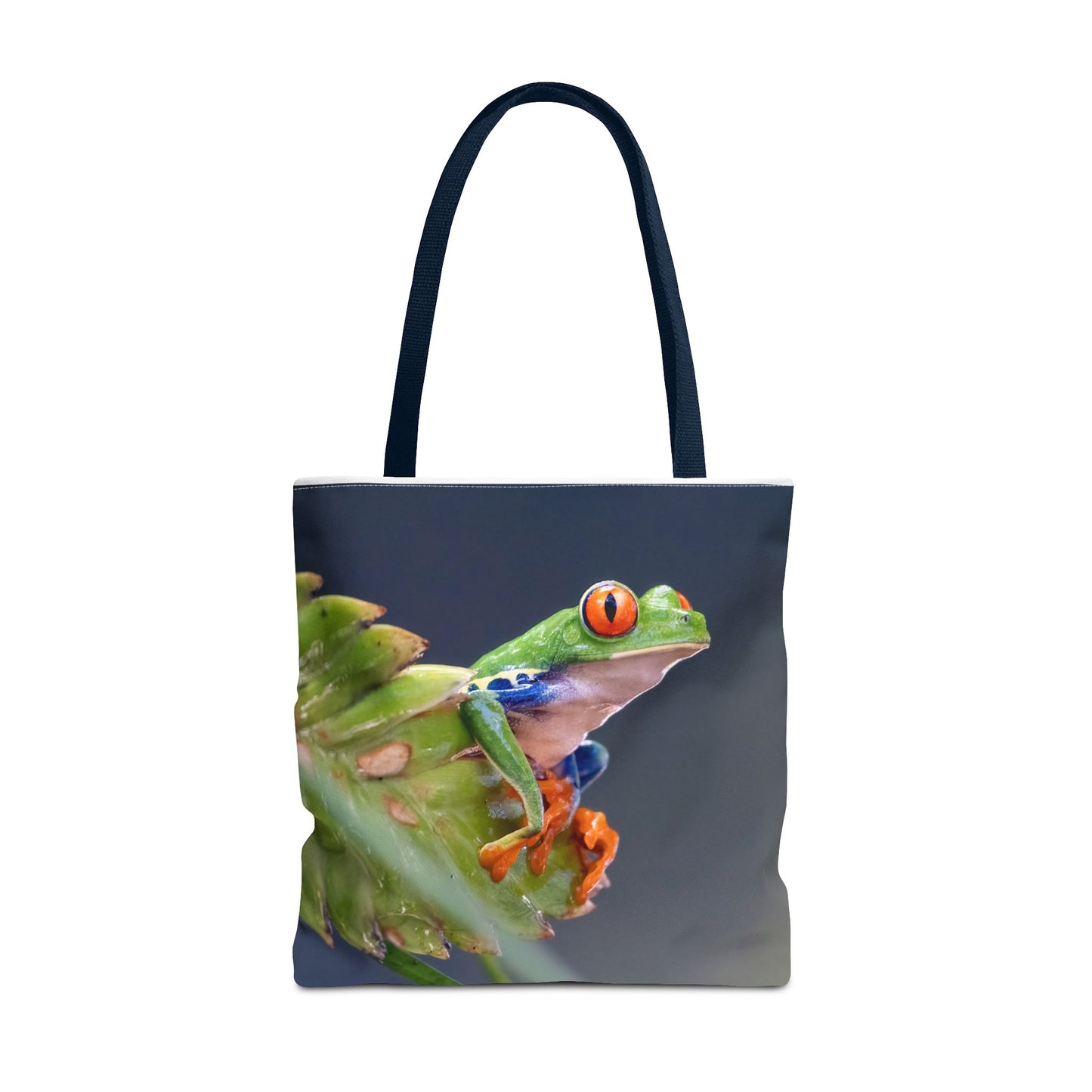 Colorful Frog Tote Bag - Eco-Friendly Wildlife Lover's Accessory