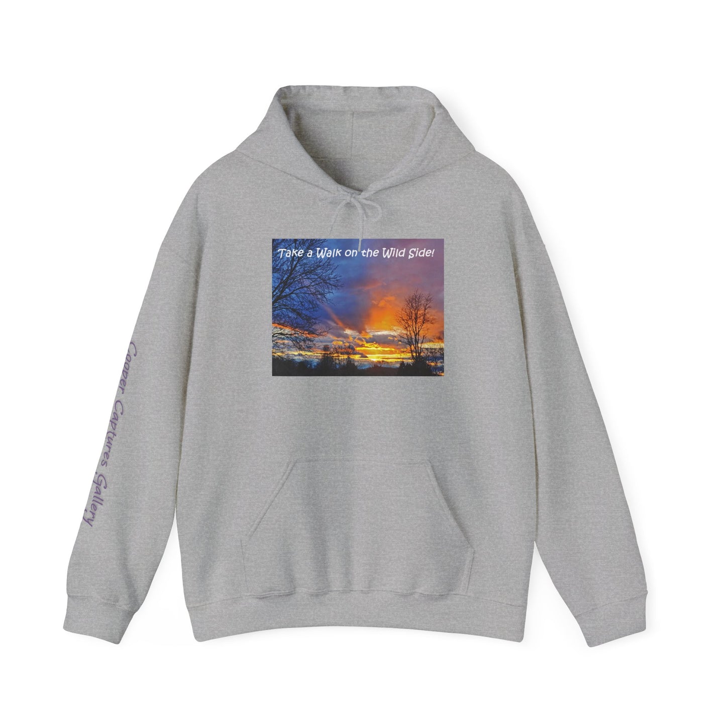 Colorful Sunset on Heavy Blend™ Hooded Sweatshirt