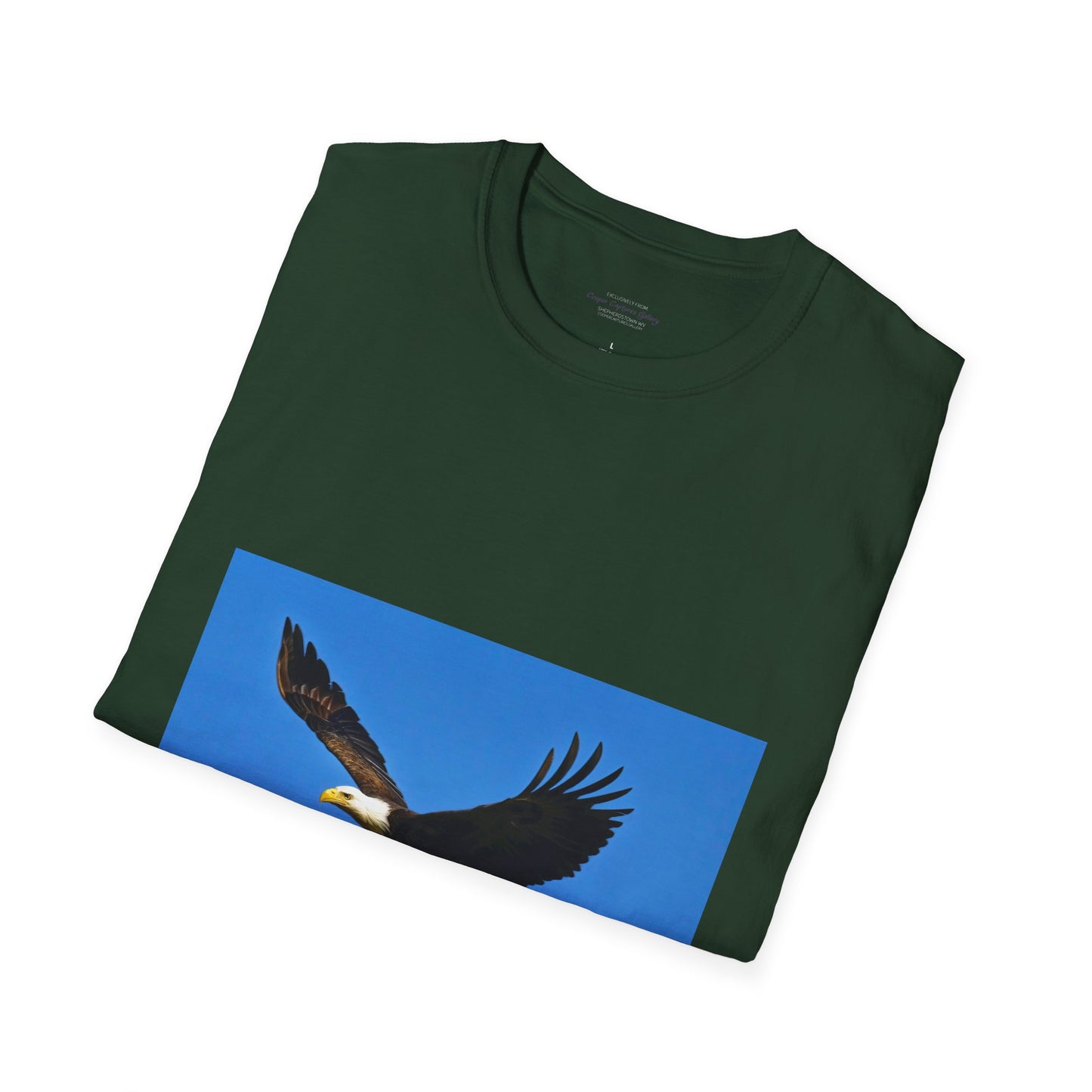 American Bald Eagle in flight - T-shirt