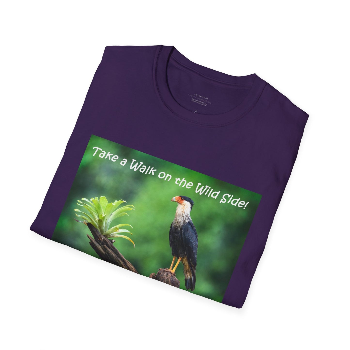 Costa Rican Caracara in a tree - T-Shirt