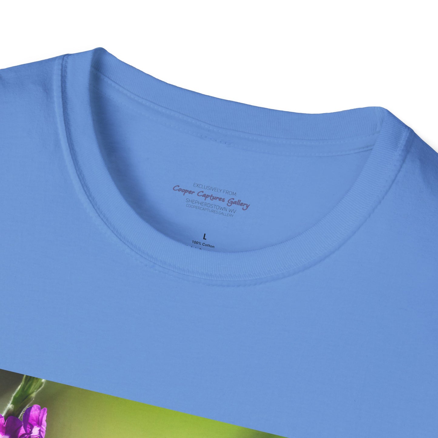 Costa Rican Rufous-tailed hummingbird in flight - T-shirt