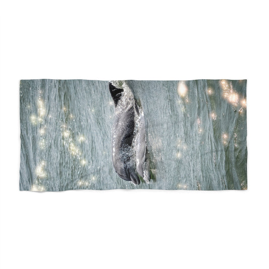 Dolphin Pair Beach Towel