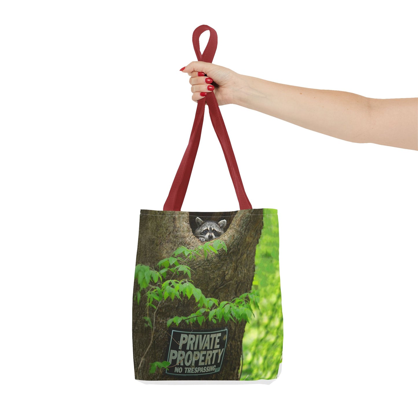Whimsical Raccoon Tote Bag – Nature Lover’s Eco-Friendly Bag