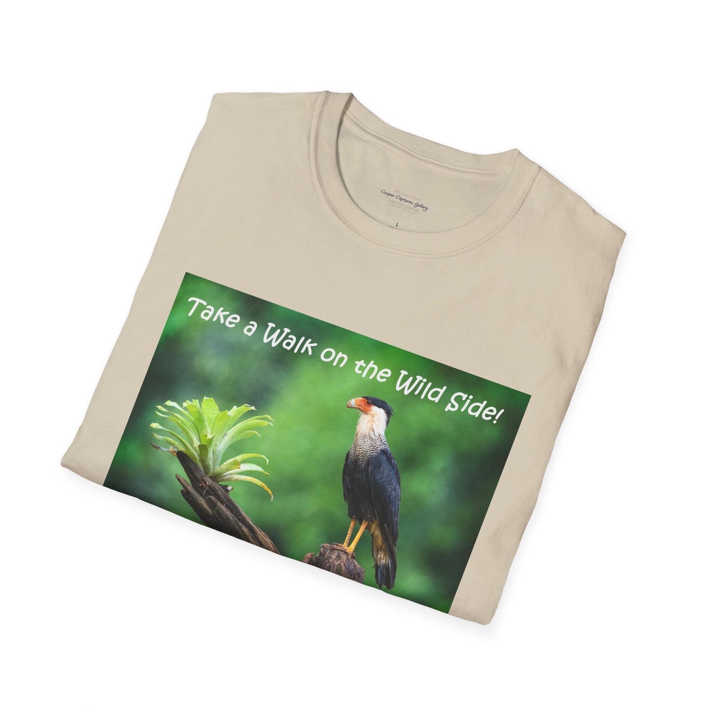 Costa Rican Caracara in a tree - T-Shirt