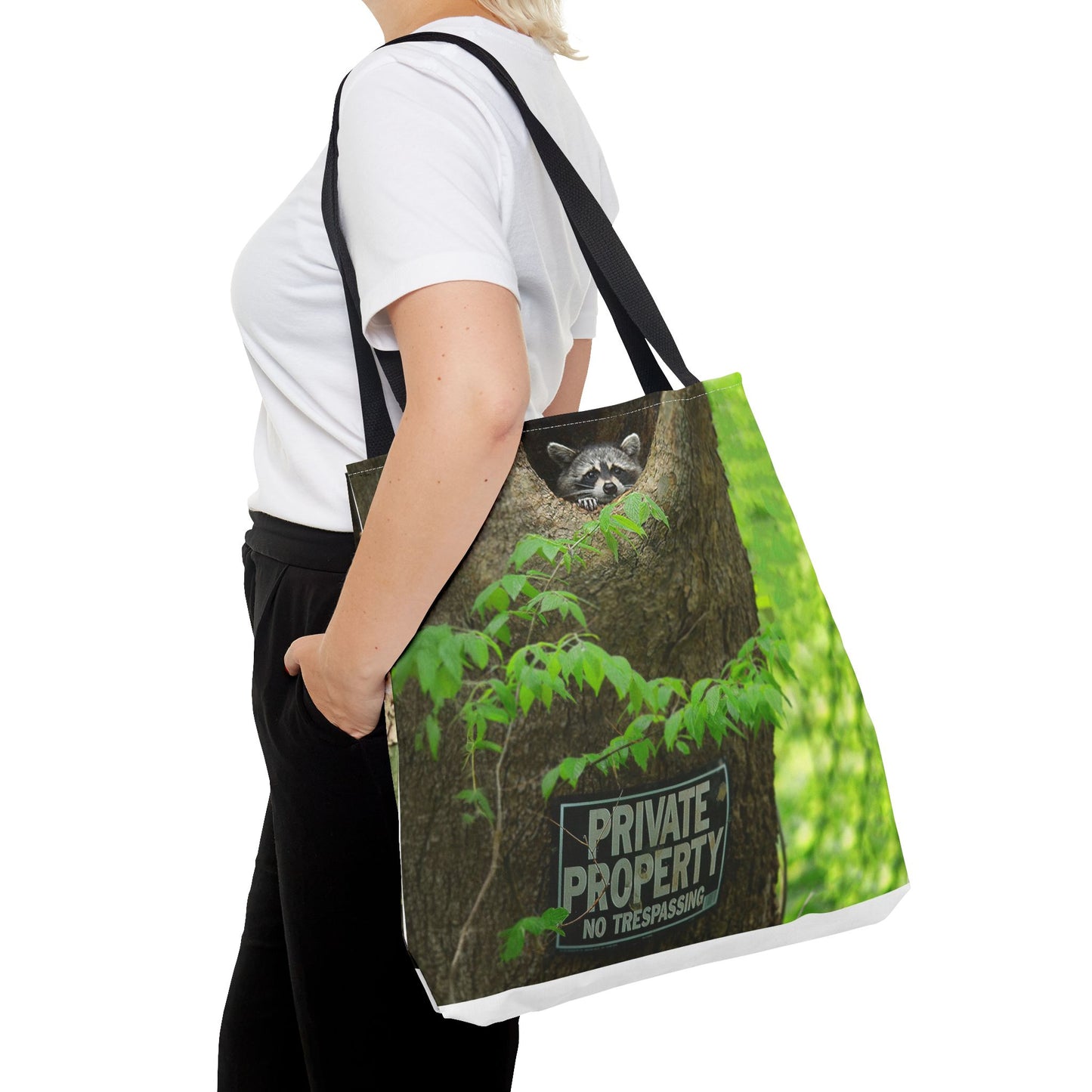 Whimsical Raccoon Tote Bag – Nature Lover’s Eco-Friendly Bag