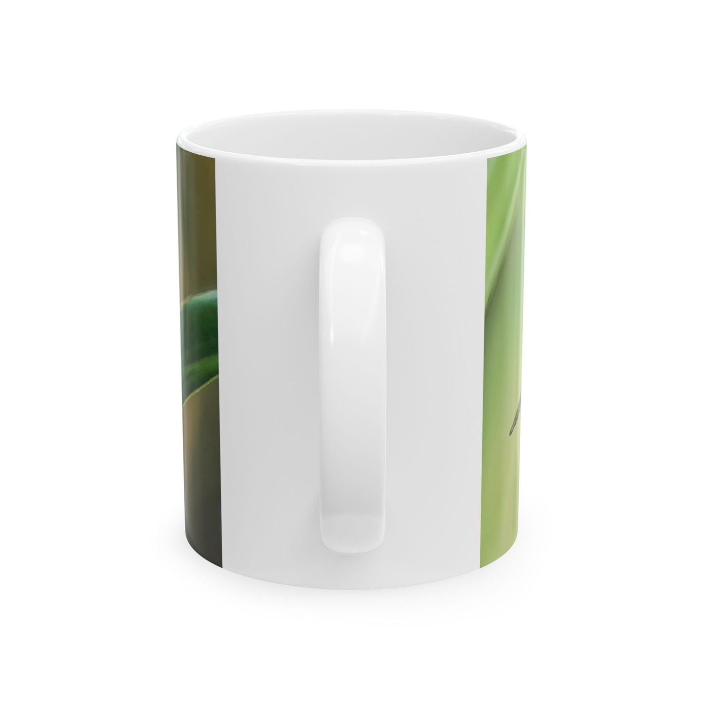 Dragonfly - White interior mug