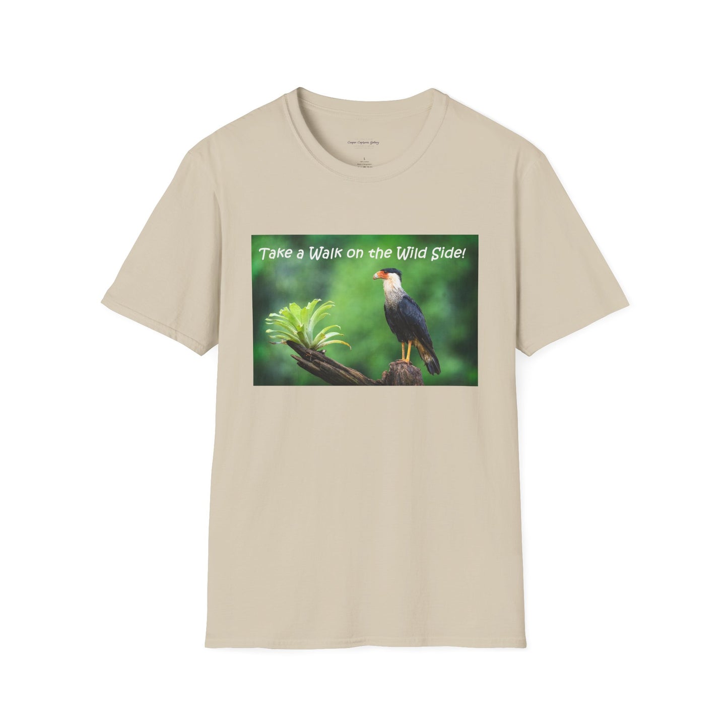 Costa Rican Caracara in a tree - T-Shirt