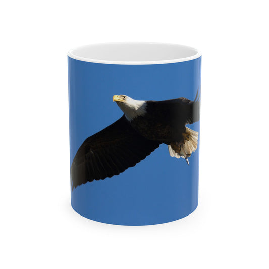 American Bald Eagle - White interior mug
