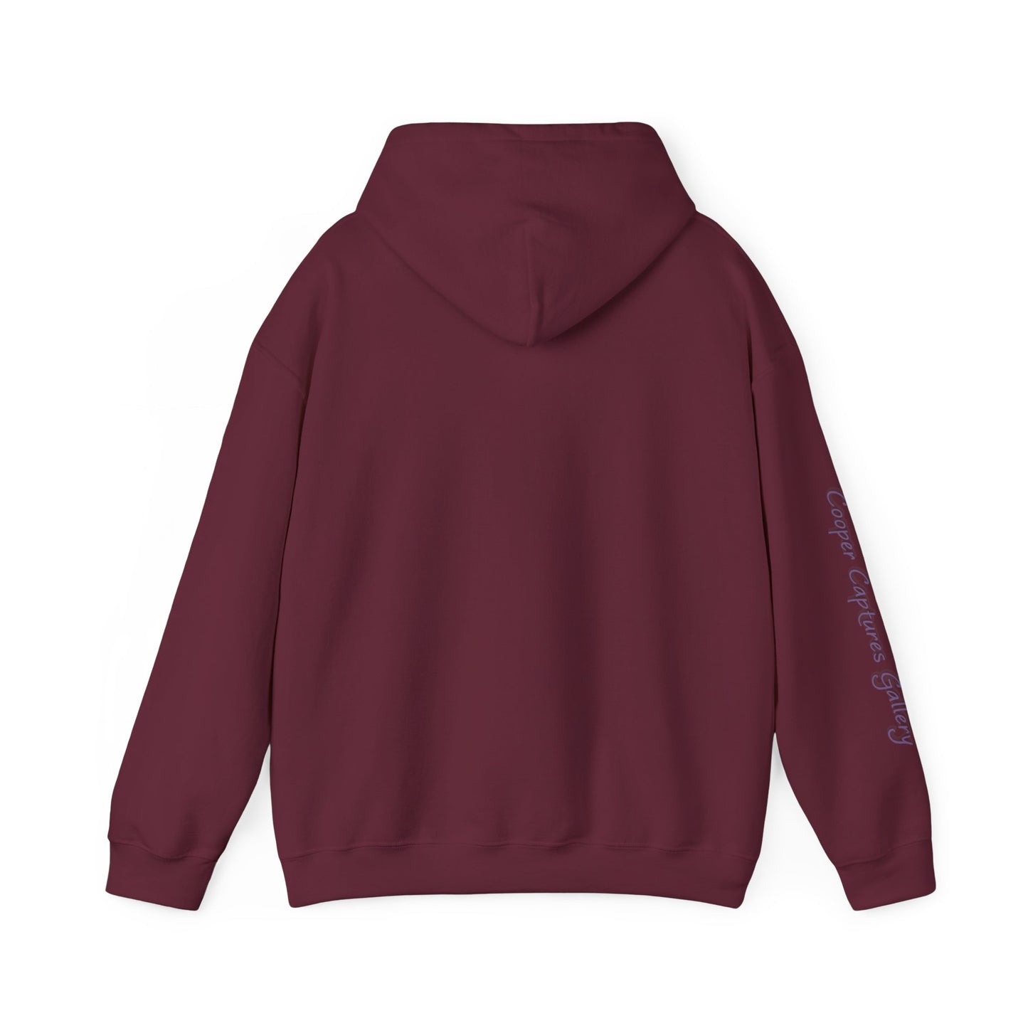 Indigo Bunting on sunflowers - Heavy Blend™ Hooded Sweatshirt
