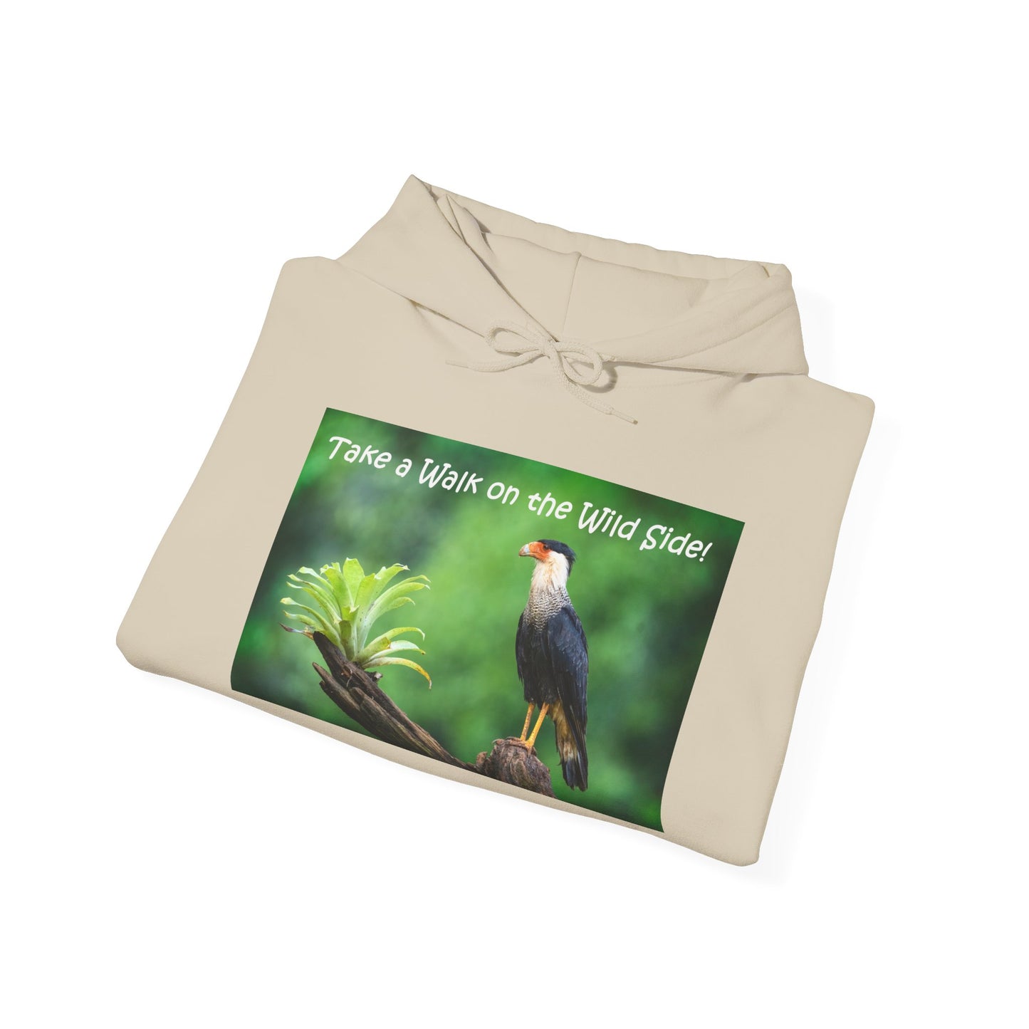 Costa Rican Crested Caracara - Heavy Blend™ Hooded Sweatshirt