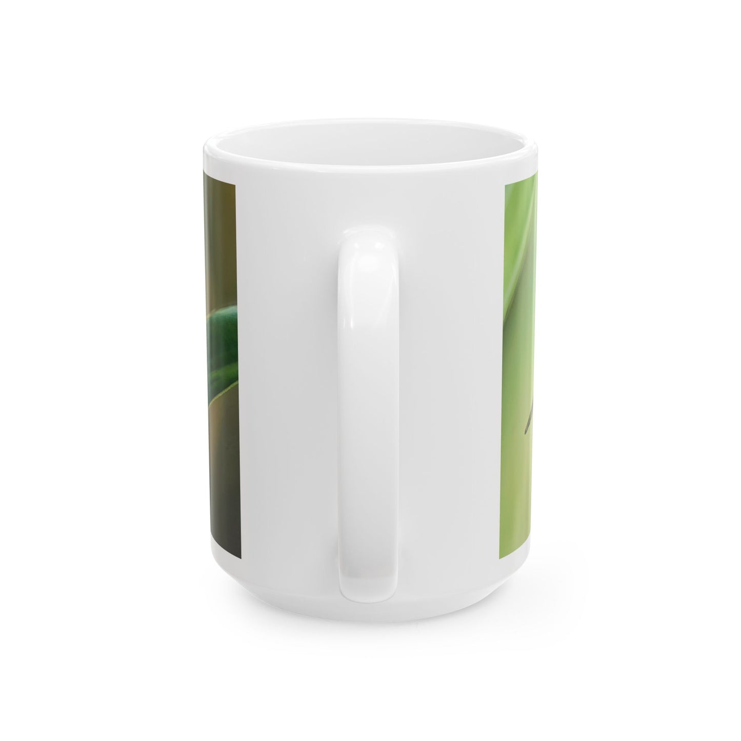 Dragonfly - White interior mug