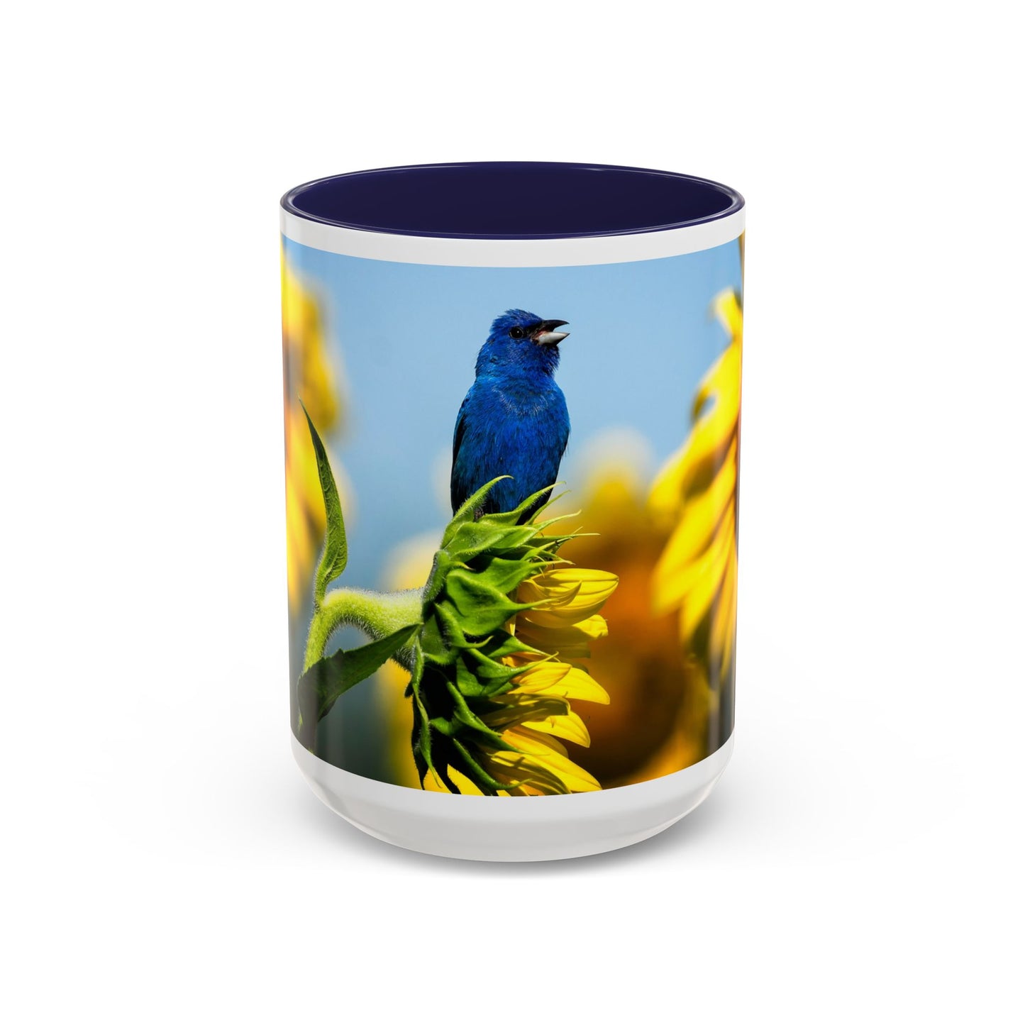 Indigo Bunting - Variable color interior mug