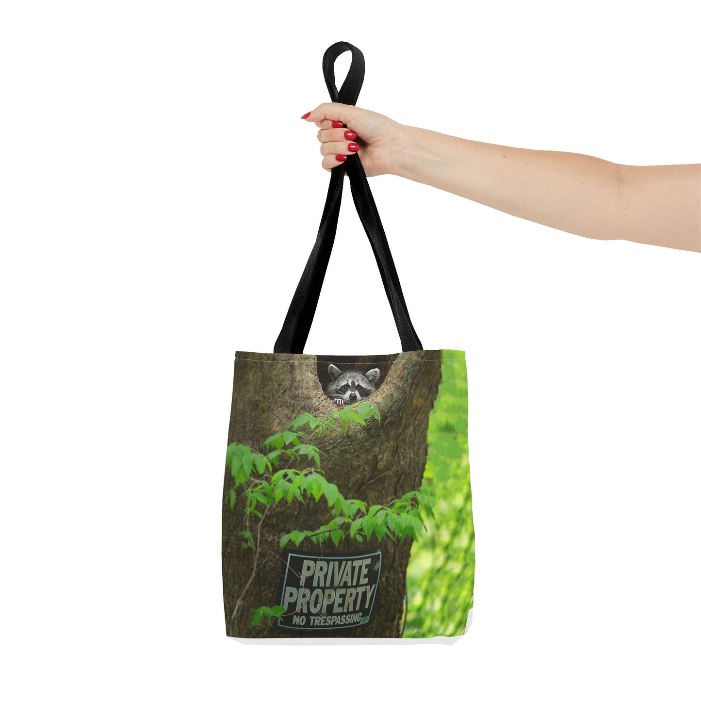Whimsical Raccoon Tote Bag – Nature Lover’s Eco-Friendly Bag