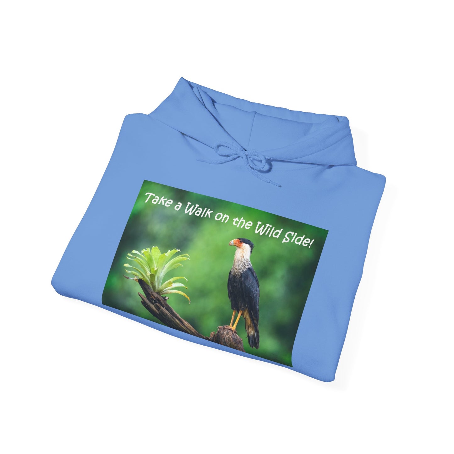 Costa Rican Crested Caracara - Heavy Blend™ Hooded Sweatshirt