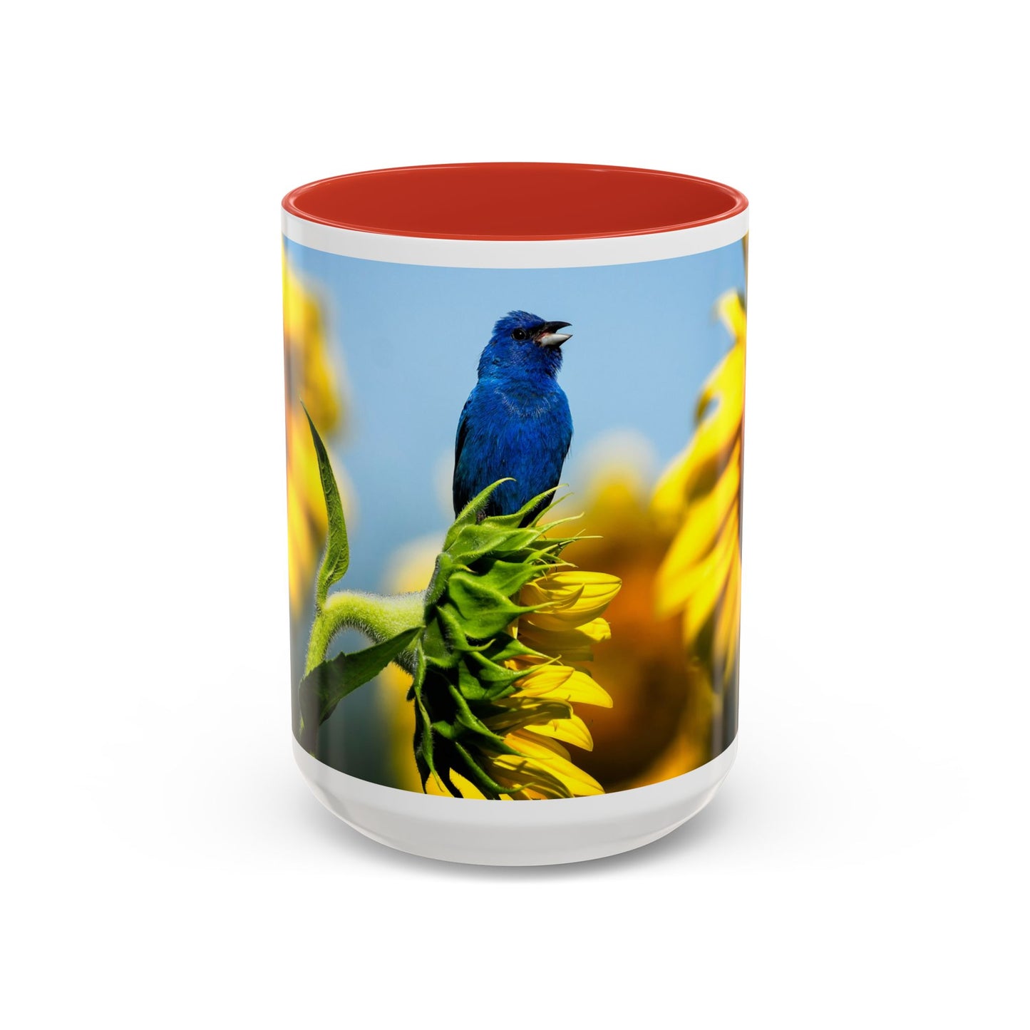 Indigo Bunting - Variable color interior mug