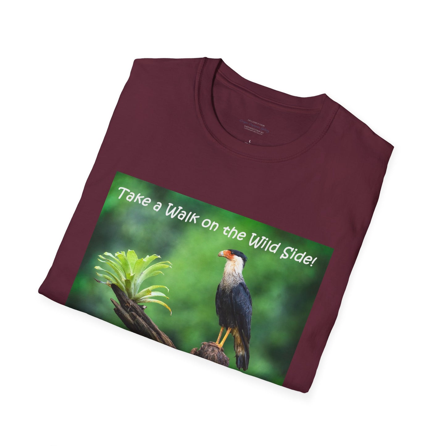 Costa Rican Caracara in a tree - T-Shirt
