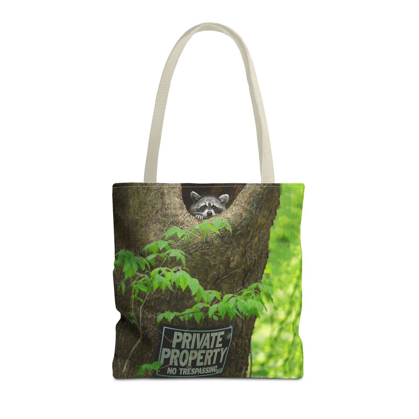Whimsical Raccoon Tote Bag – Nature Lover’s Eco-Friendly Bag