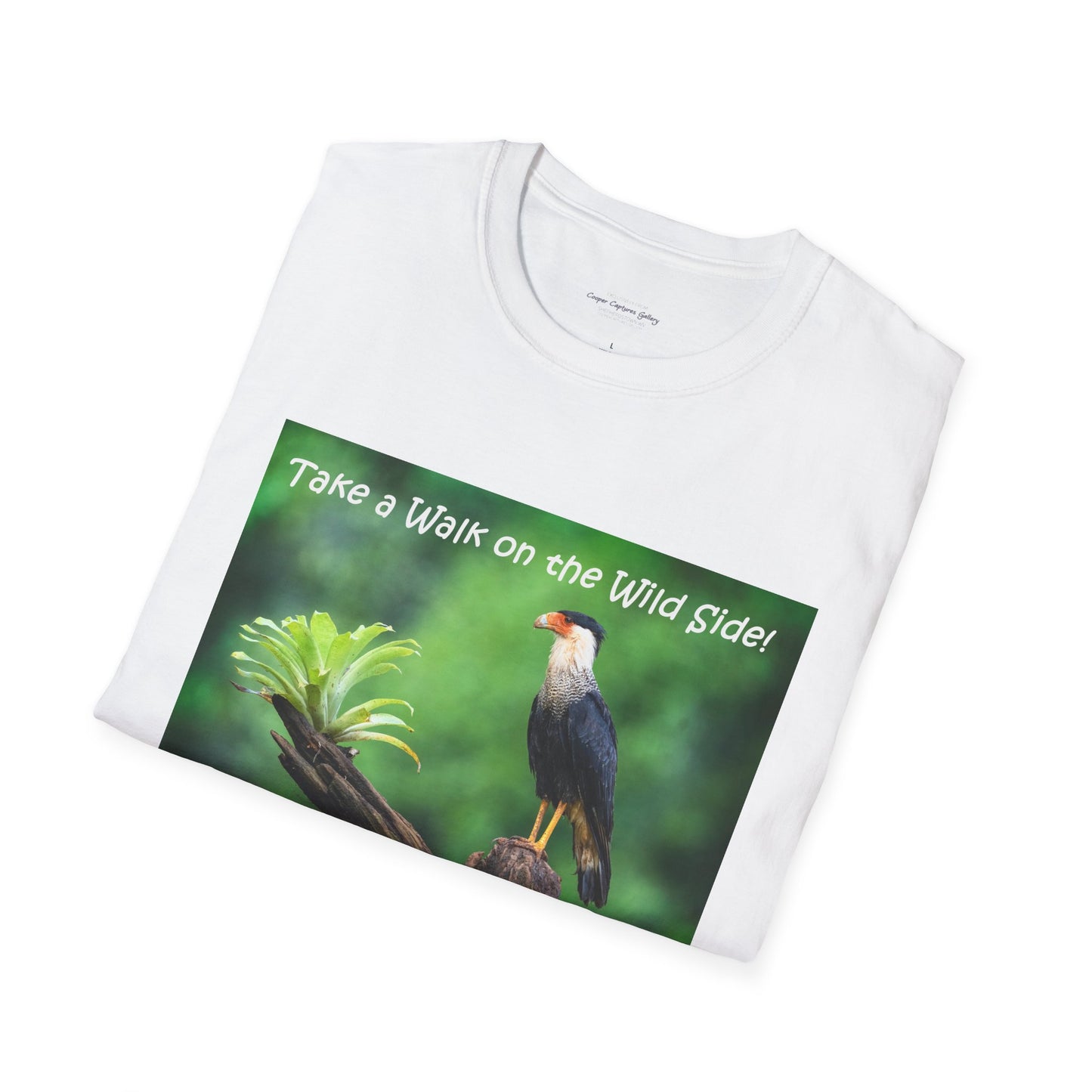 Costa Rican Caracara in a tree - T-Shirt