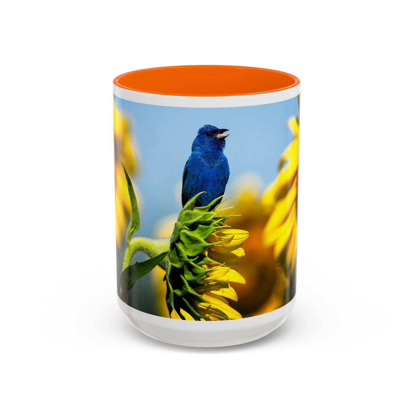 Indigo Bunting - Variable color interior mug