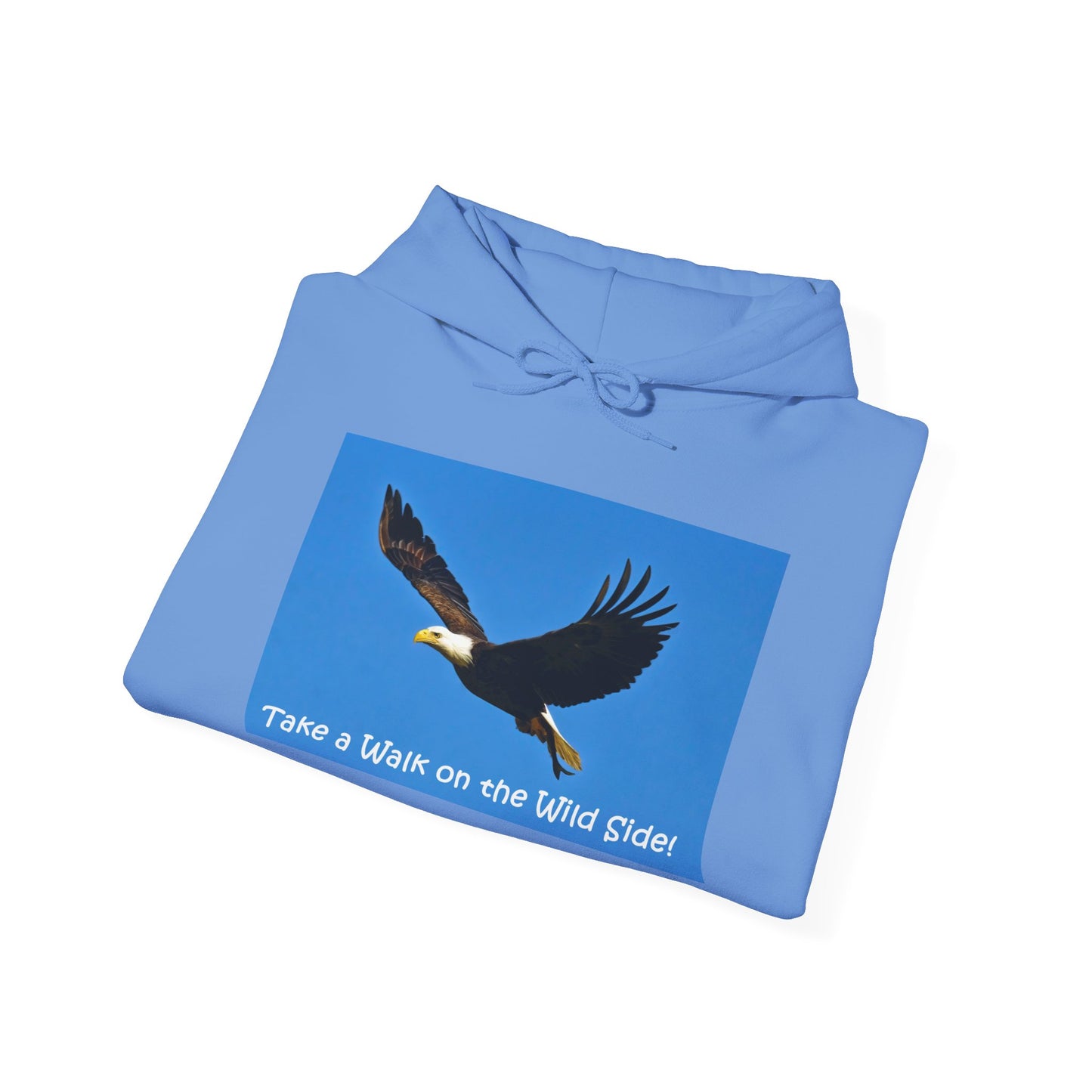 American Bald Eagle in Flight - Heavy Blend™ Hooded Sweatshirt
