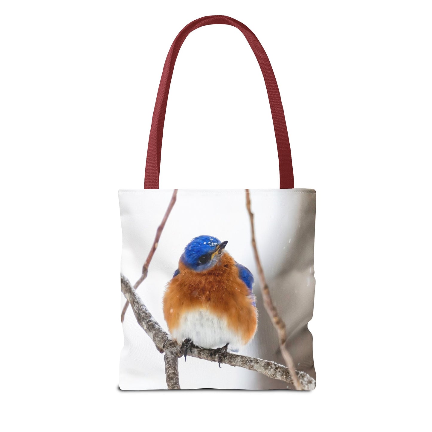Bluebirds Tote Bag - Nature-Inspired Eco-Friendly Shopping Bag