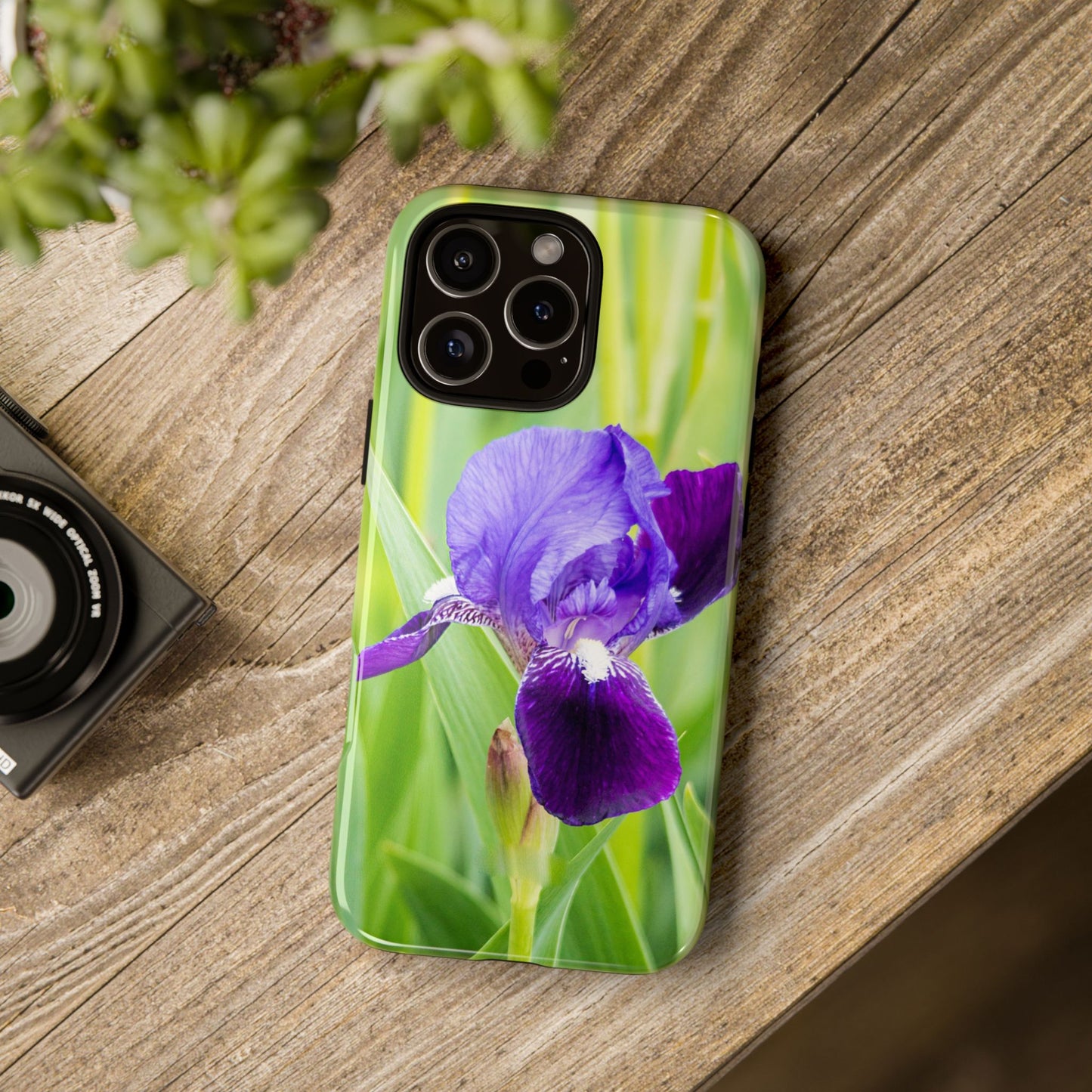 Purple Iris - Tough Phone Case