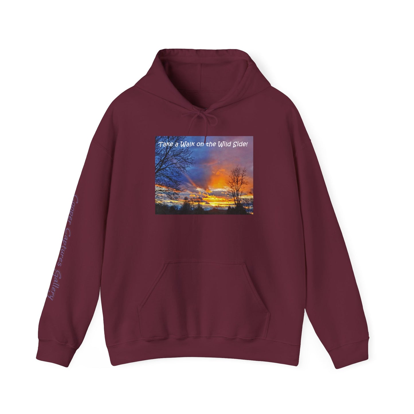 Colorful Sunset on Heavy Blend™ Hooded Sweatshirt