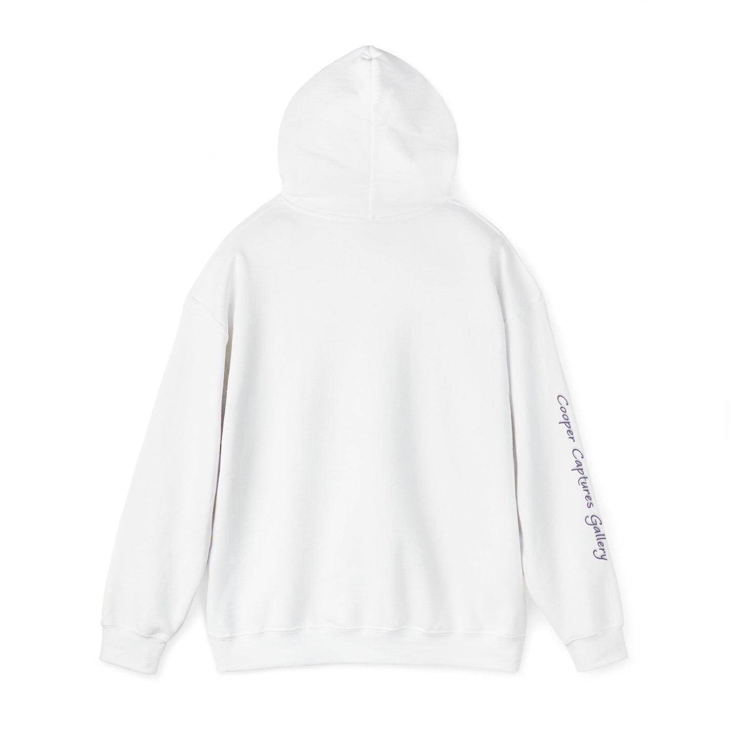 Cardinal Pair in winter on Unisex Heavy Blend™ Hooded Sweatshirt