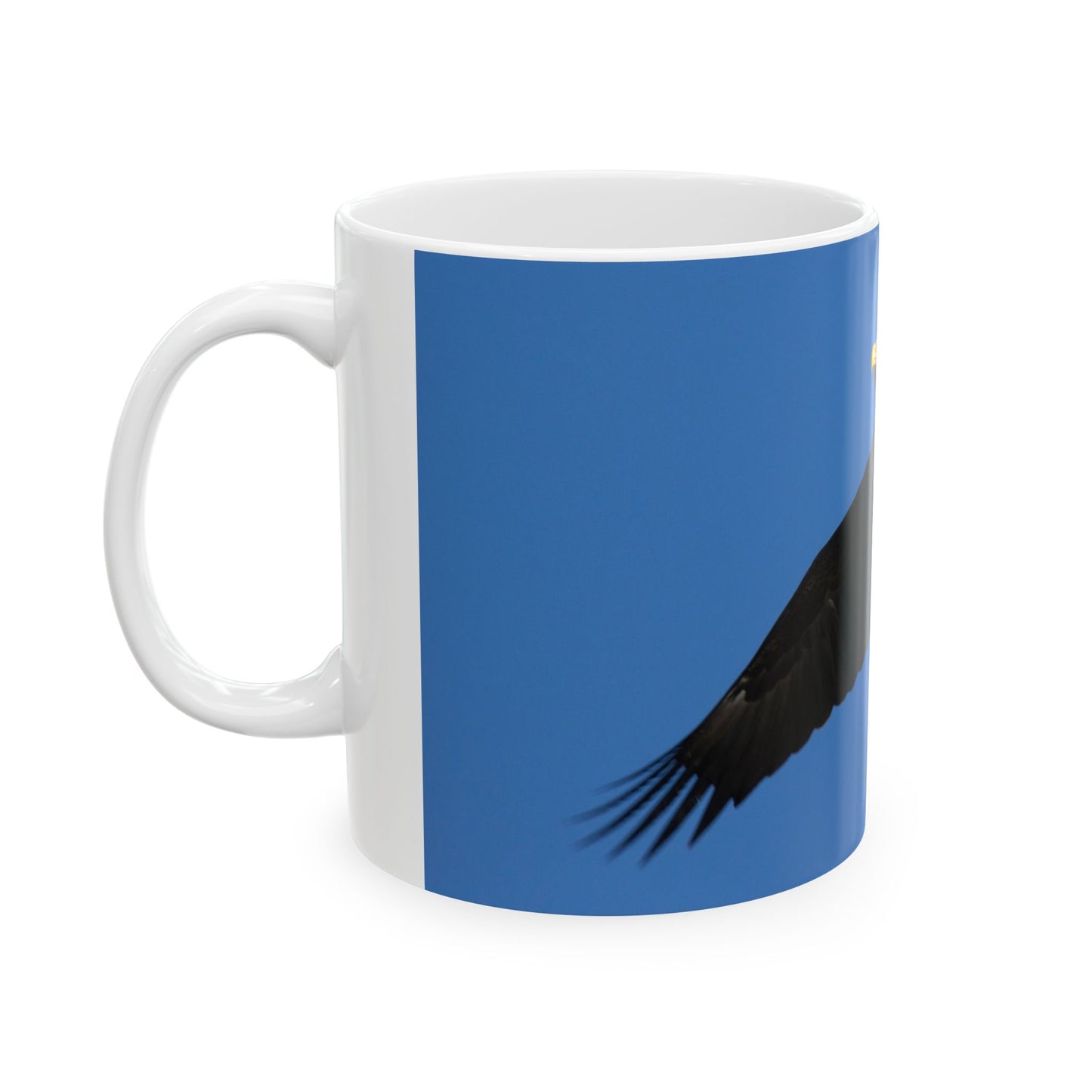 American Bald Eagle - White interior mug