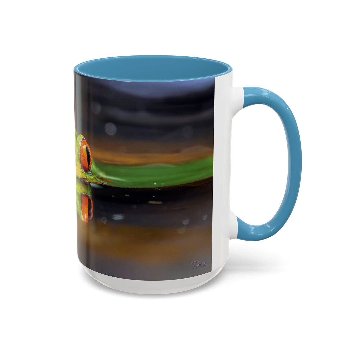 Red-Eyed Tree Frog - Variable color interior mug