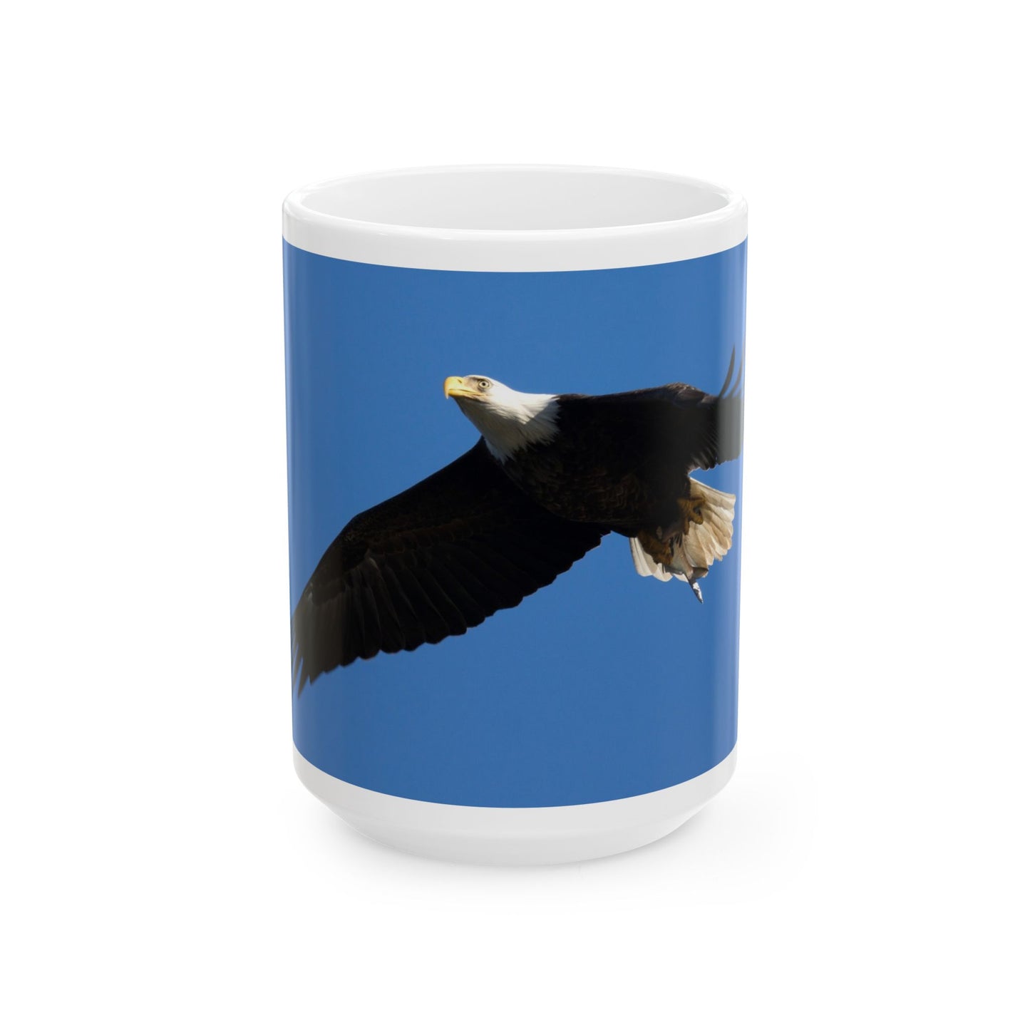 American Bald Eagle - White interior mug
