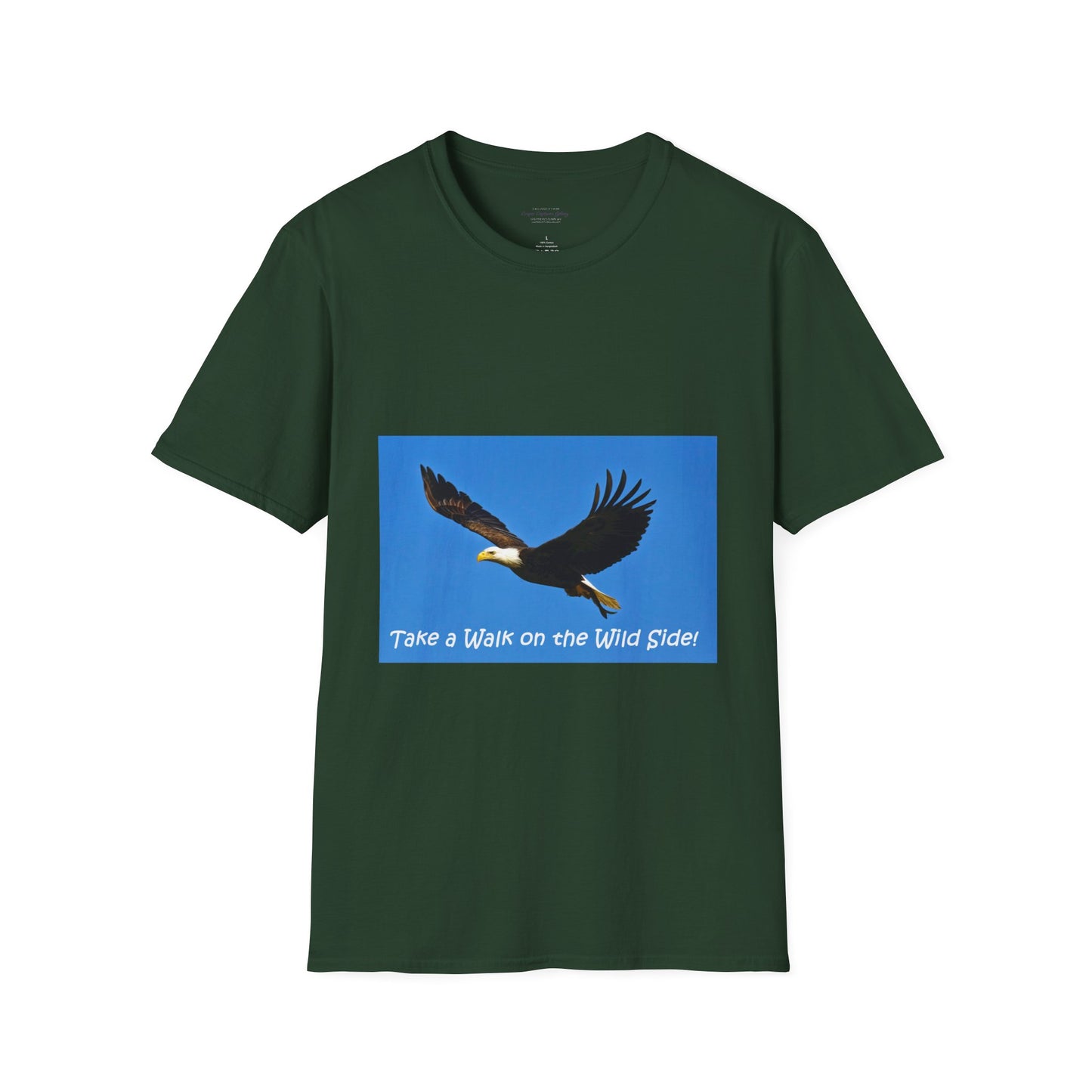 American Bald Eagle in flight - T-shirt