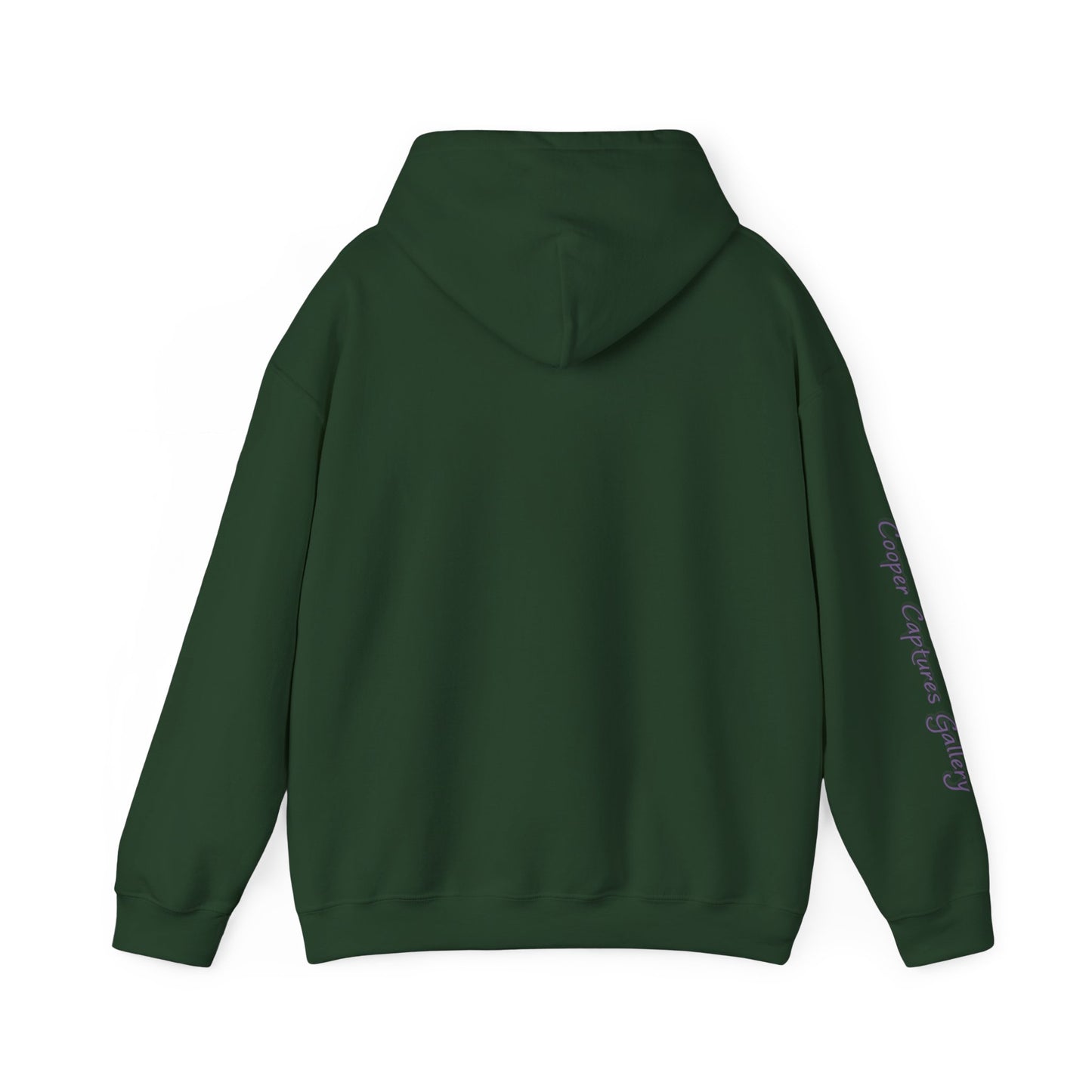 Indigo Bunting on sunflowers - Heavy Blend™ Hooded Sweatshirt