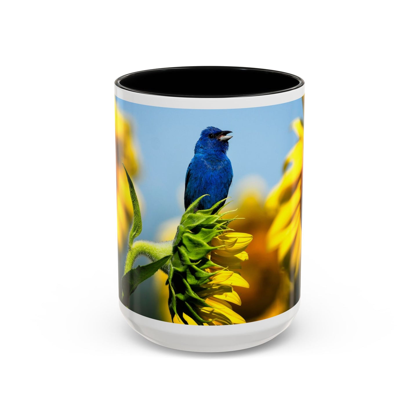 Indigo Bunting - Variable color interior mug