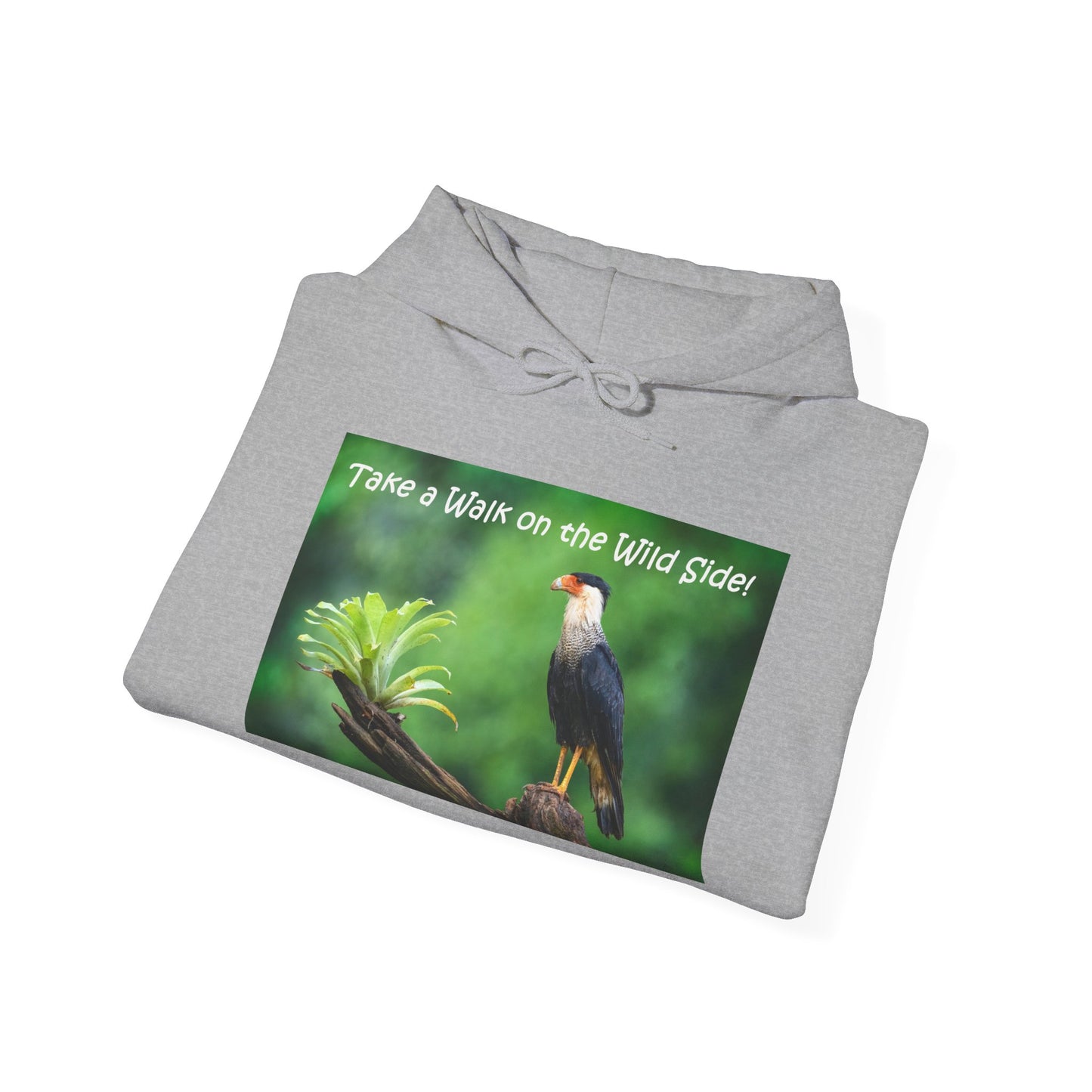 Costa Rican Crested Caracara - Heavy Blend™ Hooded Sweatshirt