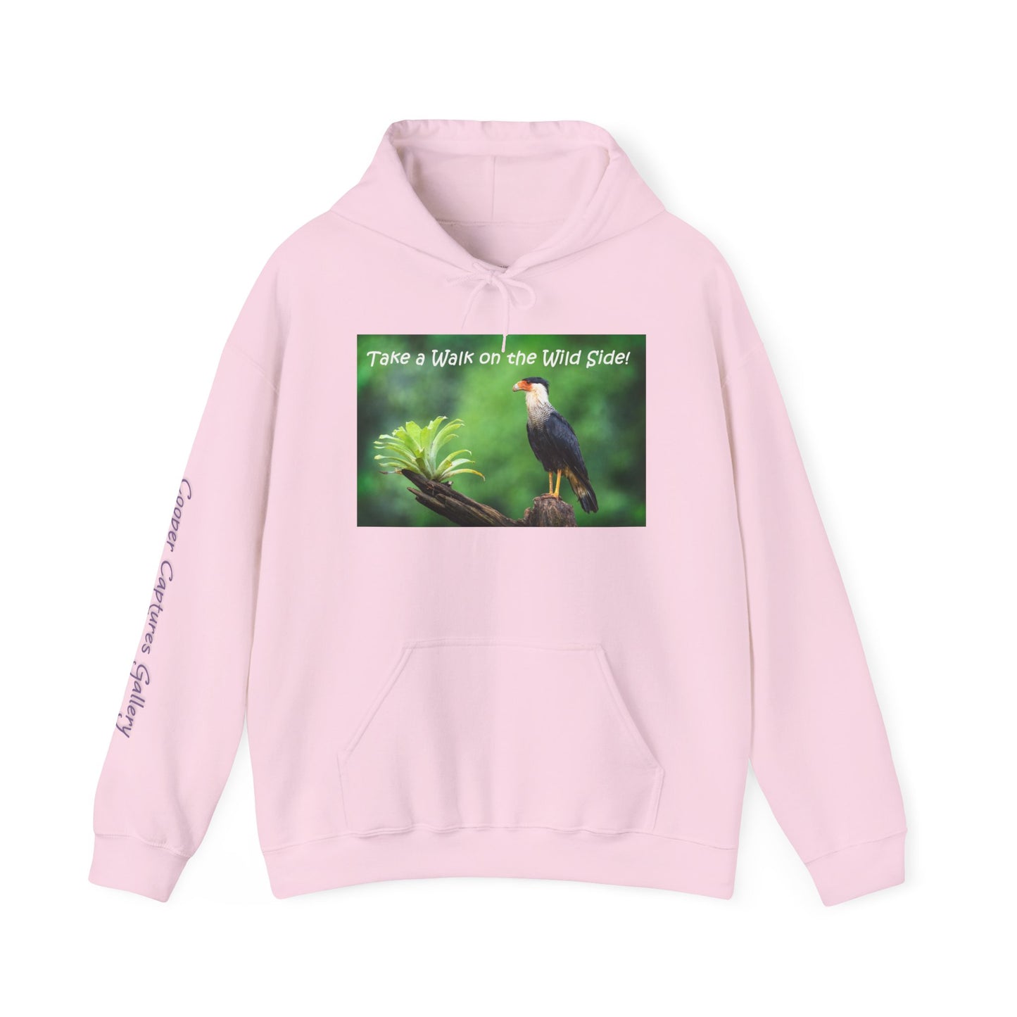 Costa Rican Crested Caracara - Heavy Blend™ Hooded Sweatshirt