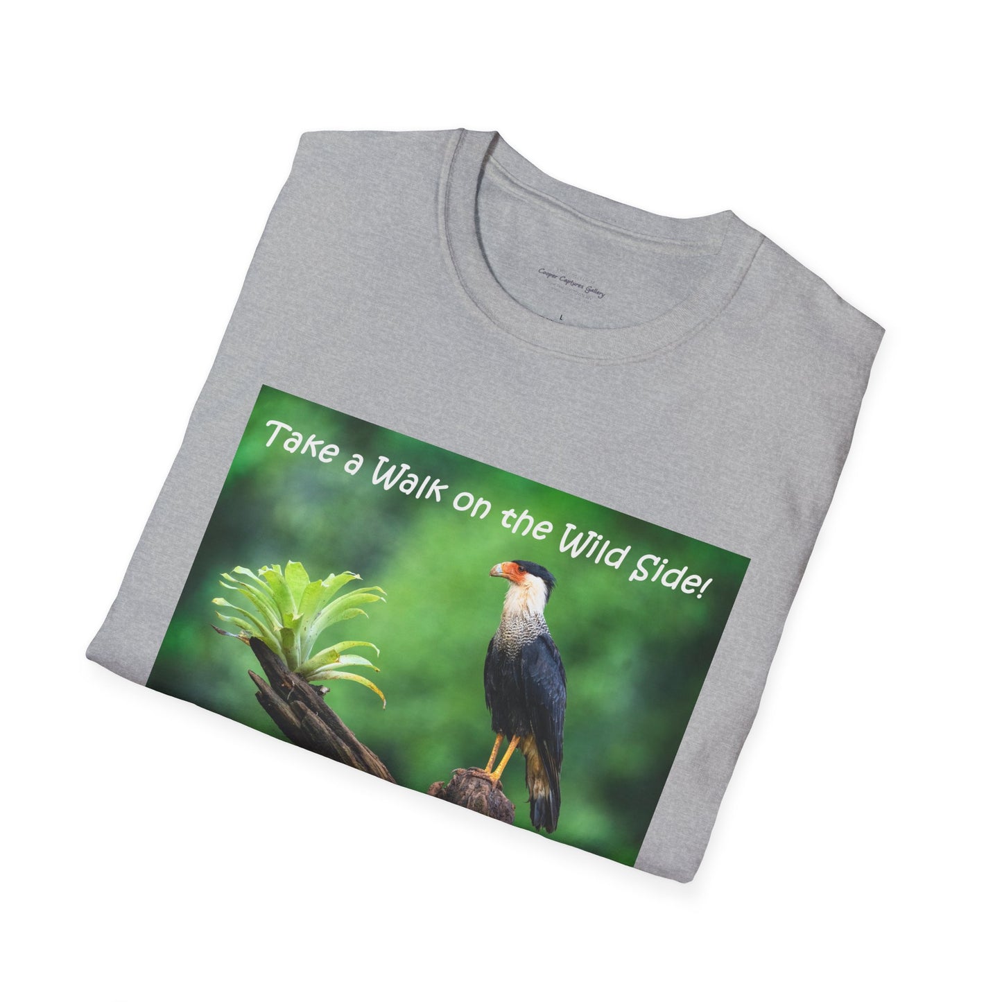 Costa Rican Caracara in a tree - T-Shirt