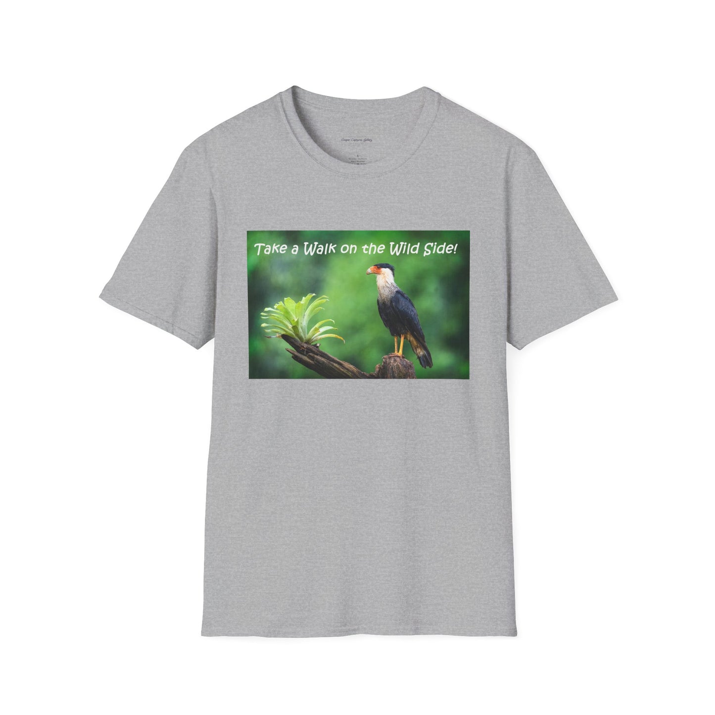 Costa Rican Caracara in a tree - T-Shirt