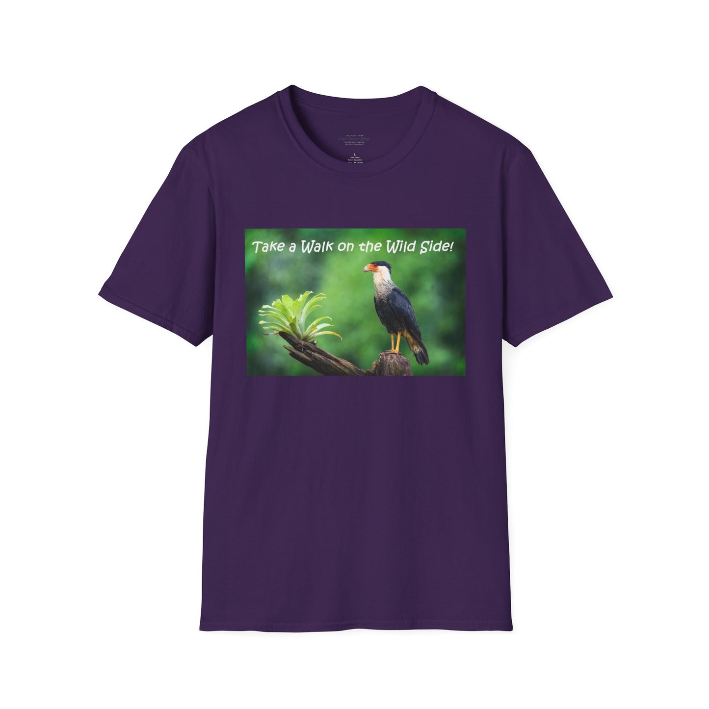 Costa Rican Caracara in a tree - T-Shirt