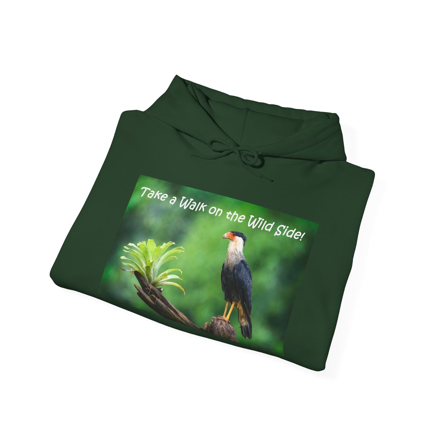 Costa Rican Crested Caracara - Heavy Blend™ Hooded Sweatshirt