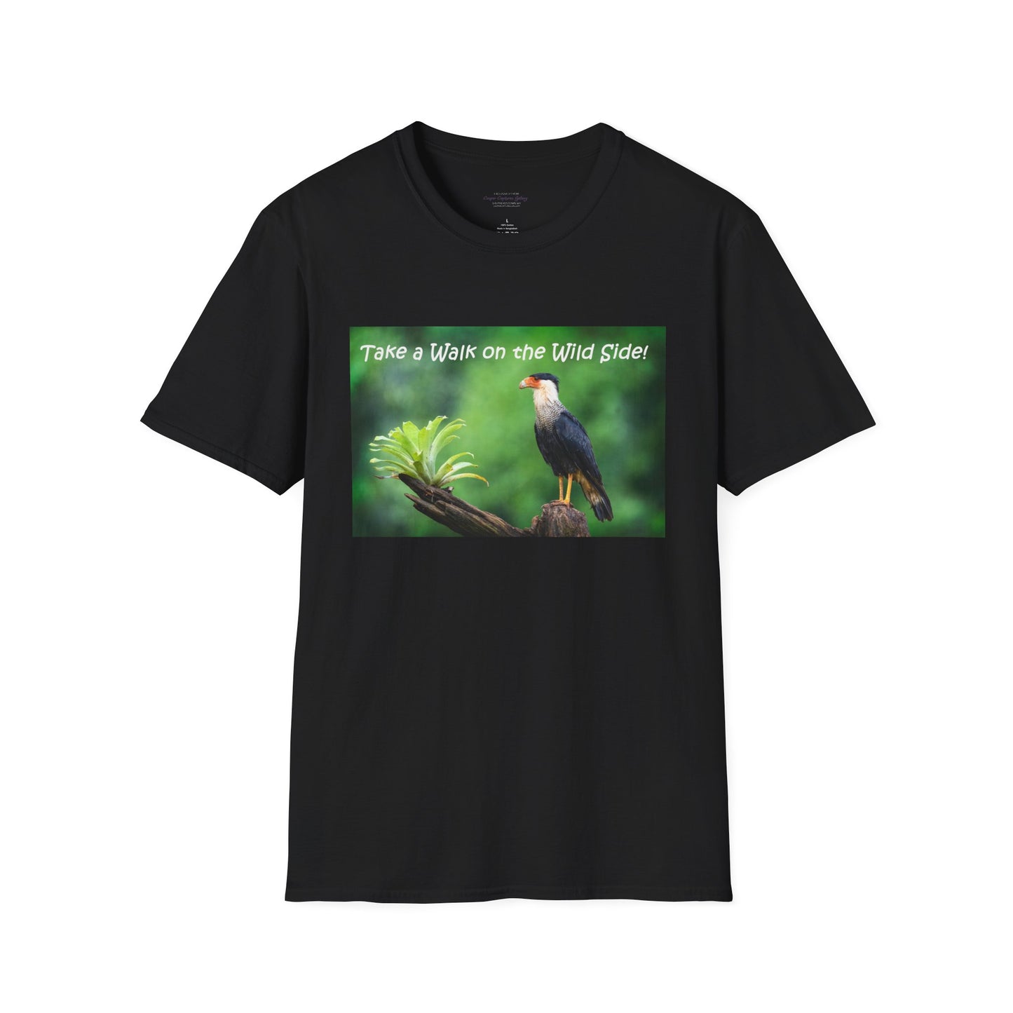 Costa Rican Caracara in a tree - T-Shirt