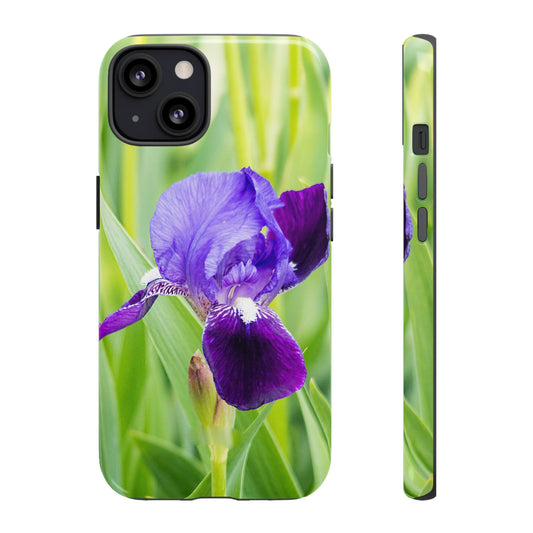 Purple Iris - Tough Phone Case