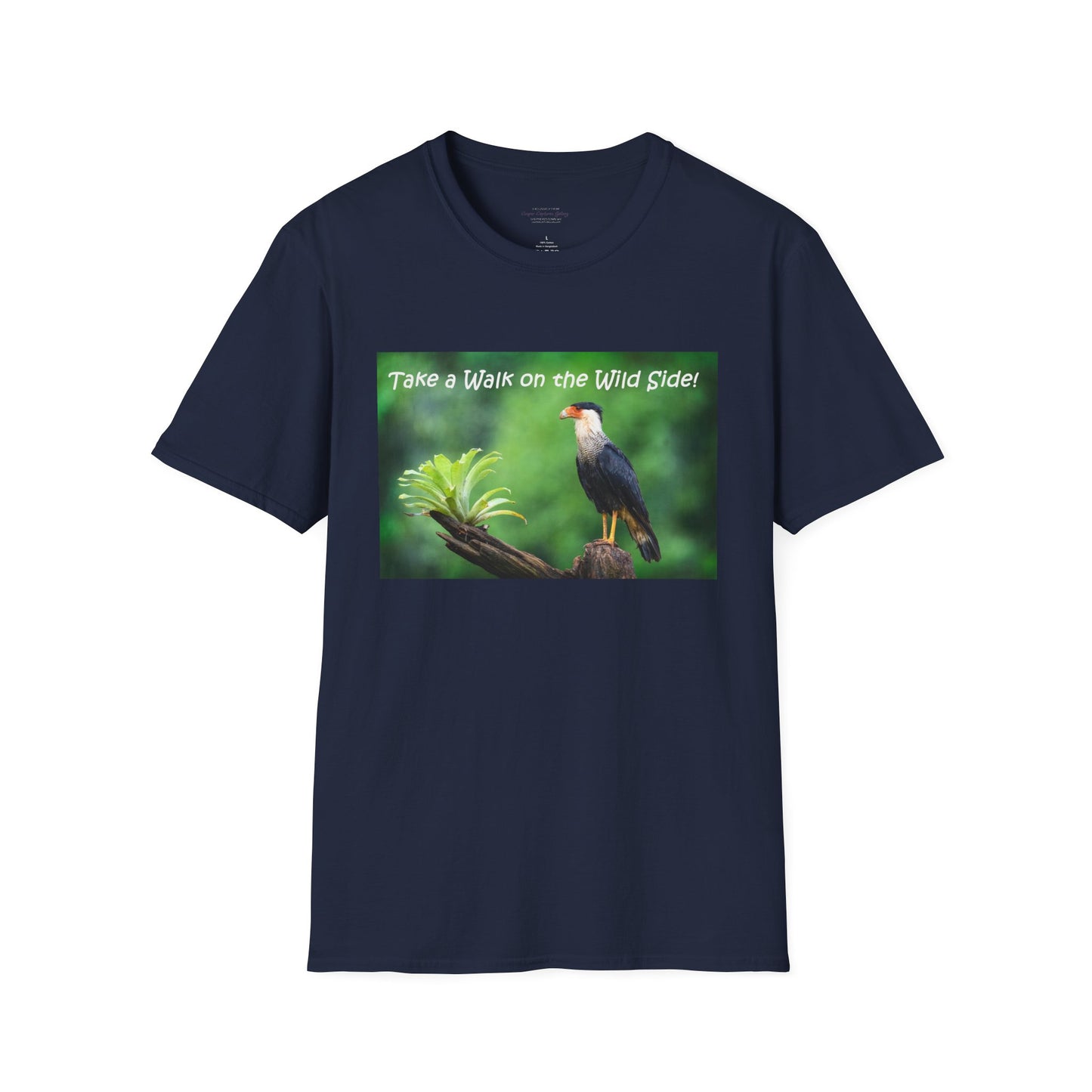 Costa Rican Caracara in a tree - T-Shirt